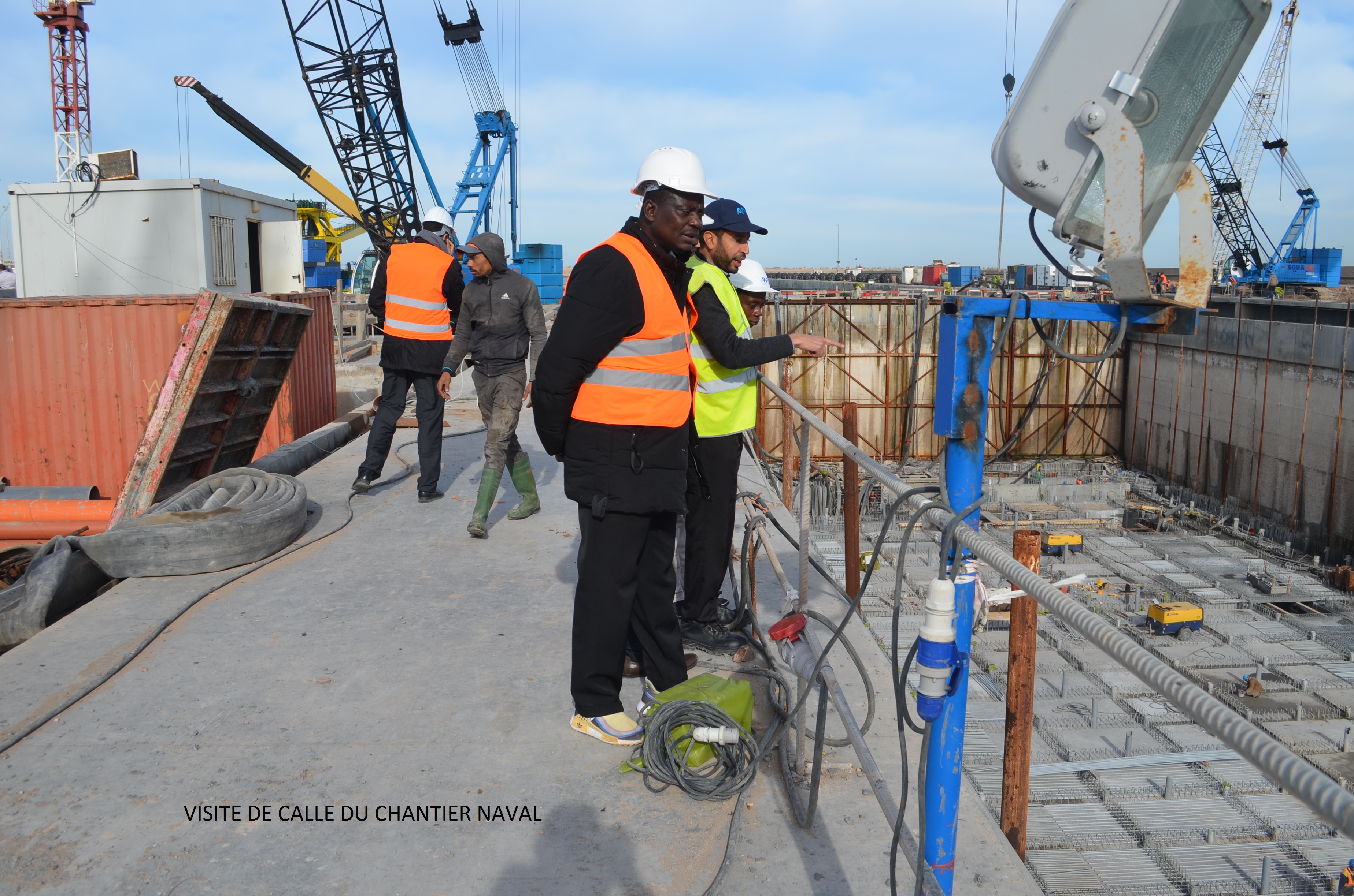 Formation sur l’entretien et le contrôle des ouvrages portuaires des ingénieurs du Port Autonome de Lomé (TOGO) Du 9 au 20 décembre 2019